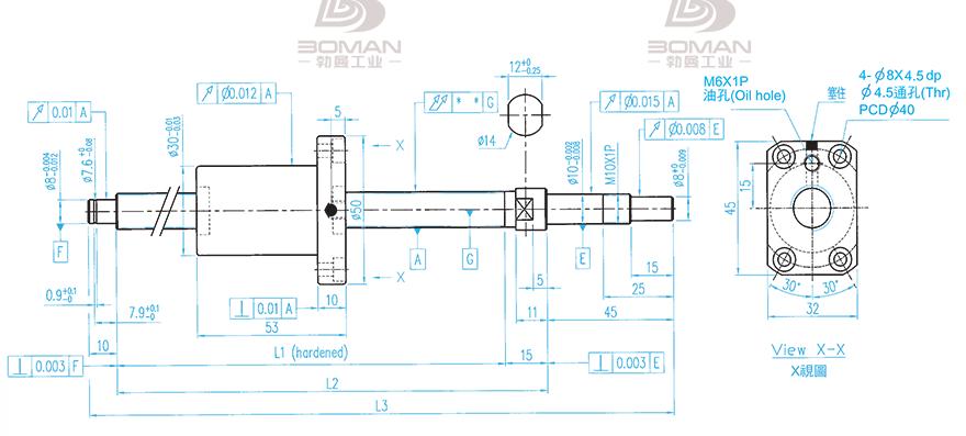 TBI XSVR01210B1DGC5-230-P1 tbi滚珠丝杠应用
